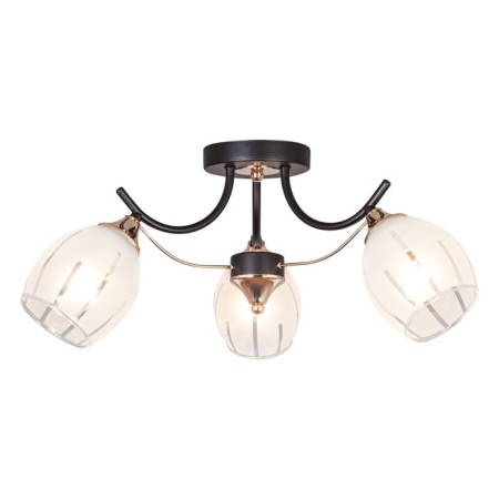 Ceiling lamp 3x60W E27, size 58x58x28 cm-2