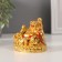 NECKE Gold "Hothee with children" 6 x 5.3 x 6 cm