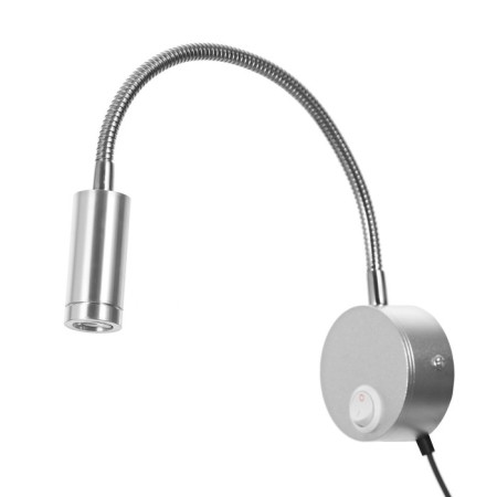 Bra 1953/1SL LED 3W silver 6.5x6.5x41 cm