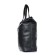 Female bag, artificial leather, 400x360x140 cm, black