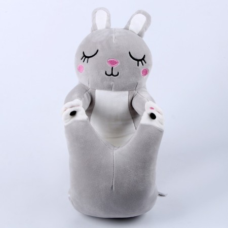 Pillow for traveling soft toy "Bunny"-3