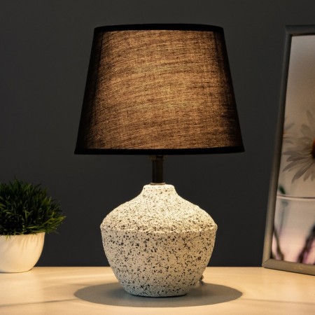 Aletta table lamp E14 40W white-black 20x20x36 cm Risalux-1