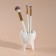 Interior subject "tooth" height 9.5, 7.5*6.5 cm white