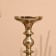 Antik candlestick 18.5 cm, aluminum