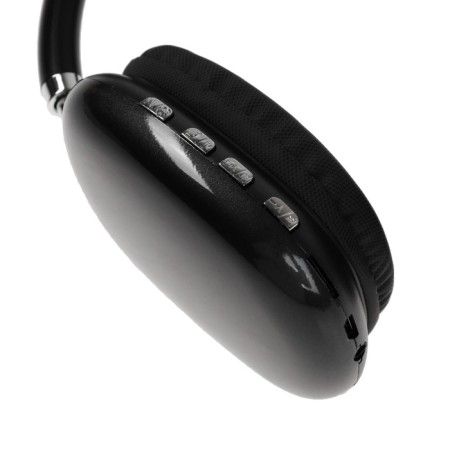 Wireless headphones P9 Pro Max, invoices, BT 5.0, microphone, jack 3.5 mm, 150 mAh, black-5