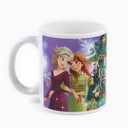 New Year. Mug ceramic sublimation, 320 ml, cold heart-2