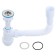 Siphon for the sink "Ani Plast" C1015, 1 1/4 "x 40 mm with a flexible pipe 40 x 40/50 mm