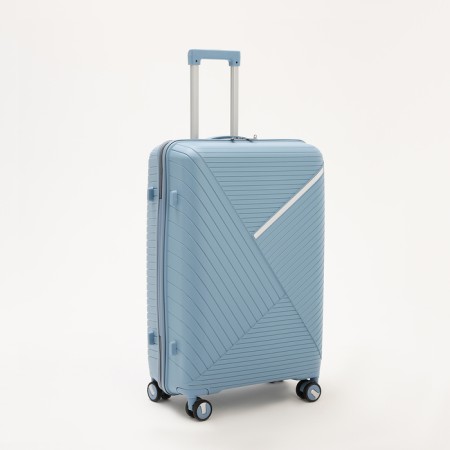 Big suitcase 28 ", lightning department, code castle, 4 wheels, blue color-1