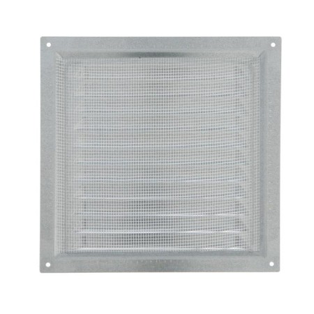 Ventilation ERA 2020 MC, 200x200 mm, with a grid, inexhaustible, metal, galvanized-2