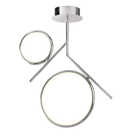 Ceiling chandelier Mantra Olimpia, LED, 2250LM, 3000K, 530x170x650 mm, chromium color