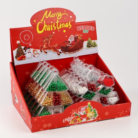 New Year! Set for creativity "New Year's decoration from beads", types of mix-5