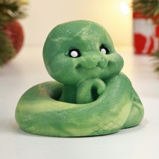 New Year. Symbol 2025. Figure soap 