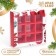 Folding box under 9 sweets, New Year's flashlight, 13.7 x 13.7 x 3.5 cm