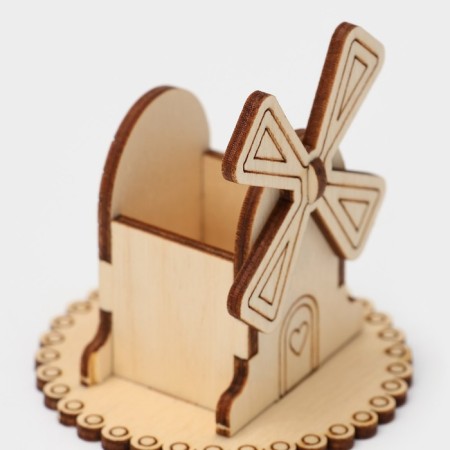 Toothpick stand "Mill", 7 × 7 × 7 cm-5