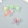 Decor for creativity plastic "glass with lemonade" mix 1.5x1.5x3.5 cm