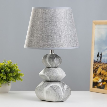 Board Lamp "Andry" E14 40W gray 23x23x39 cm Risalux