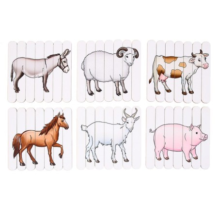 Puzzles from "Farm" sticks