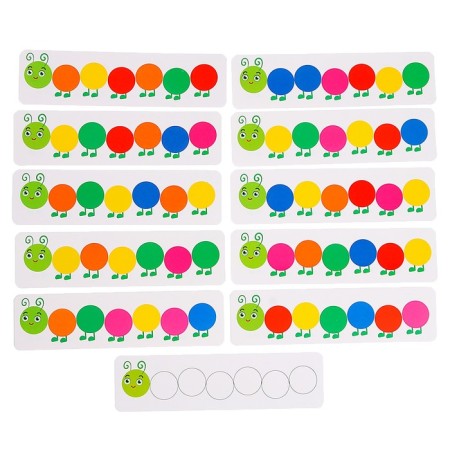 Developing set "Funny bombs" collect the caterpillar-2