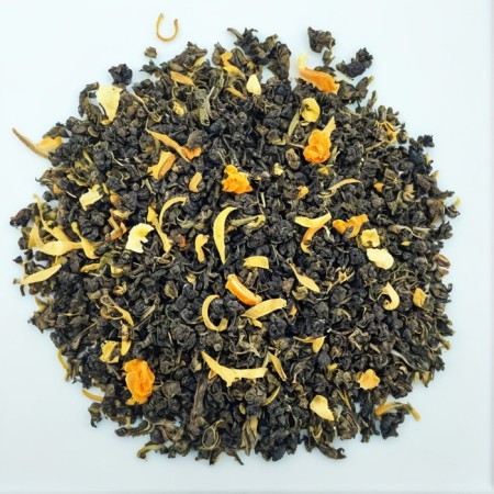 Green tea Chinese leaf orange orange, 200 g-2