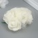 Decorative flower for the creativity "Rose" Ivory