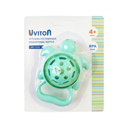 Rattle "turtle", color mix-3
