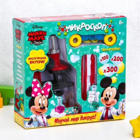 Microscope "Mickey Mouse and Friends", with binoculars and tweezers, Mix color-6