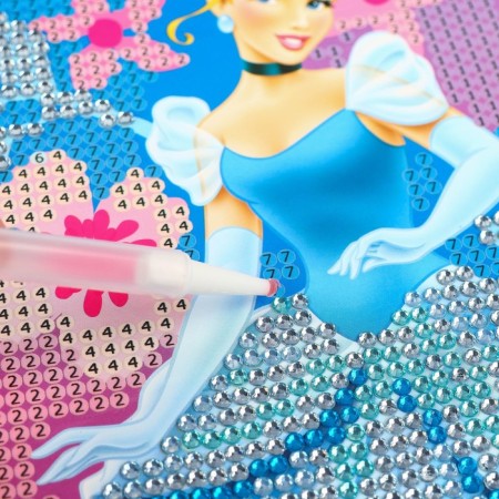 Diamond mosaic, 16x10.5 cm, princesses-3