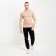Male turtleneck, beige color, size 48
