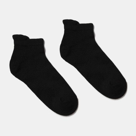 Socks male terry, black color, size 25-27