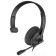 Headphones with A4Tech HU-11 Microphone Black 2m Last Head Head (HU-11/USB/Black)