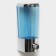 The dispenser for antiseptic/liquid soap is mechanical, 400 ml, metal, color chromium