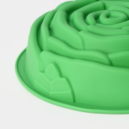 Baking uniform "Rose", silicone, 21 × 9 cm, color mix-4