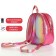 Children's backpack, 20*9*23, lightning departure, sparkles, pink