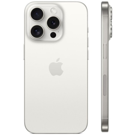 Smartphone Apple A3104 iPhone 15 Pro 128GB white titanium monoblock 3G 4G 2SIM 6.1 "1179x2556 iOS 17 48mpi-1