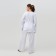 Women's costume (tunic, trousers) minku: casual collection color white, size 54