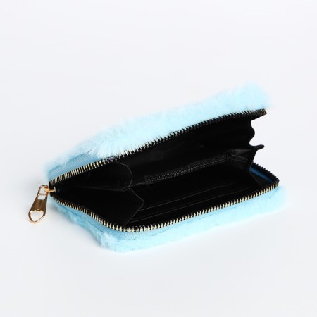 Children's wallet with lightning, blue color-2