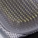 Mitten - comb with metal teeth, gray