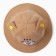 Panama Children's "Tiger" minku, beige color, size 50