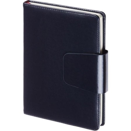 Deliciper of Leduced A5, 160 Prestige sheets, Cover Artificial leather, valve, Blue