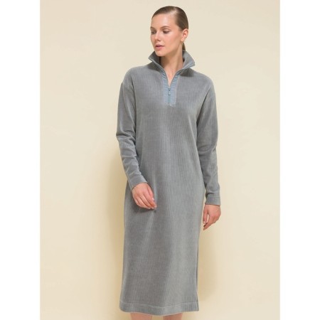 Female dress, size Xs, gray color-3