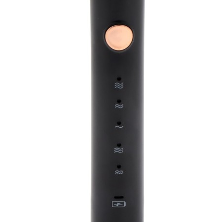 Luazon LP-002 electric toothbrush, 31000 DV/min, 4 nozzles, batteries, black-7