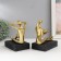 Book holders "Reading time" set 2 pcs gold 17x14x9.2 cm