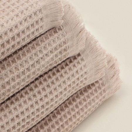 Waffle towel SL Home: BOHO "Sabbia" 100x180 cm, 100% cotton, 300 g/m2-14