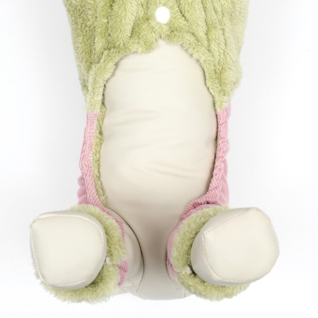 Kombinson "Love", size L (DS 35 cm, OG 45 cm, Osh 35 cm), green/pink-5