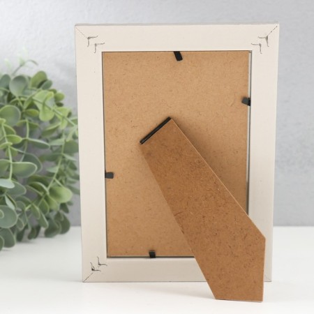 Photo frame plastic 10x15 cm "Silver lines on gray" 18.5x13.5 cm-3