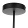 Causteen 99801/8 8x40W E14, Black/Transparent 89x89x62 cm