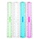 Ruler with a holder of 20 cm, transparent