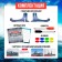 Board game "Sea battle. Military battles ", 2-4 players, 10+