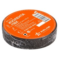 AIRLINE PVC island, width 19 mm, length 20 m, black color