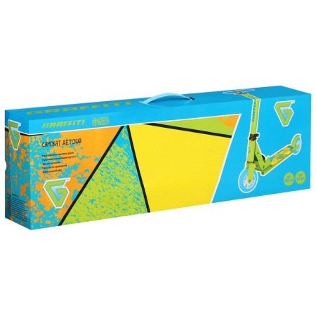 Graffiti Self -Coat "Geometry", folding, PVC wheels 100 mm-8